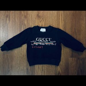 Size 2 toddler boy or girl Gucci sweatshirt Great condition
